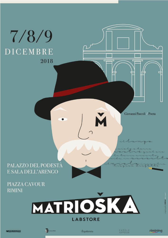 Matrioska Labstore Rimini - edizione #14 - dicembre 2018 / locandina