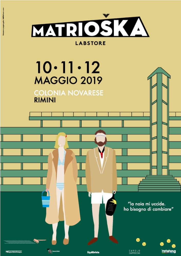 Matrioska Labstore Rimini - edizione #15 - maggio 2019 / locandina