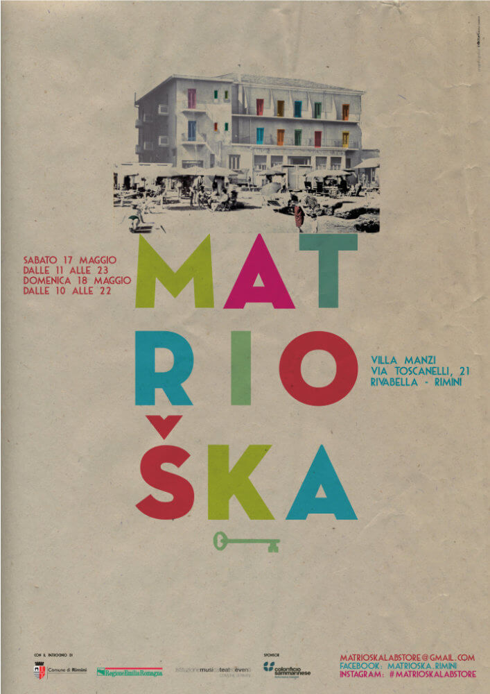Matrioska Labstore Rimini - edizione #5 - maggio 2014 / locandina