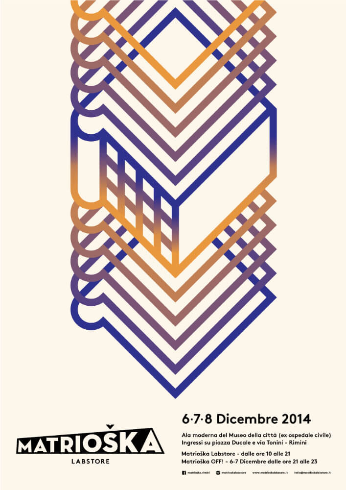Matrioska Labstore Rimini - edizione #6 - dicembre 2014 / locandina